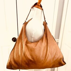 Liz Claiborne Tan Leather Bag